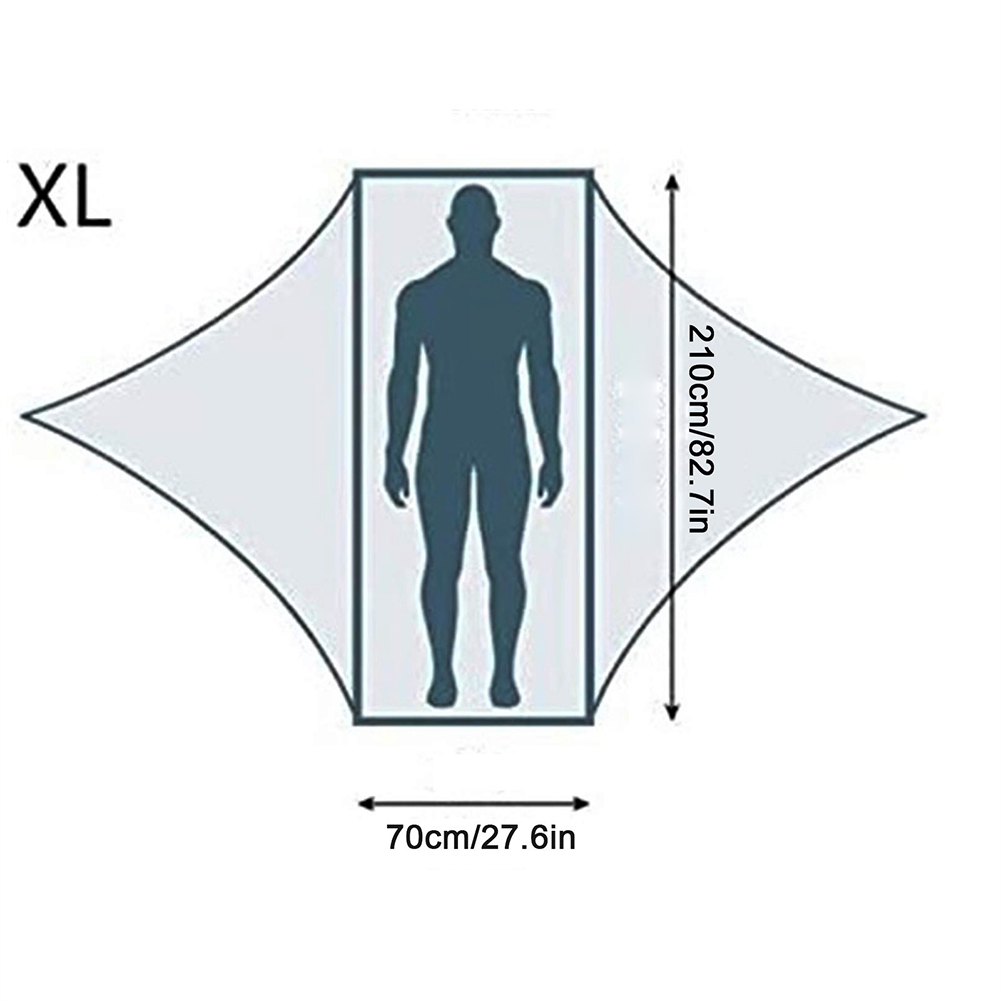 Cheap Goat Tents Portable Camping Hammock Outdoor Multi Person Tear Proof Sleep Hammock Tent Suspension Kit Waterproof Mosquito Net Hammock   